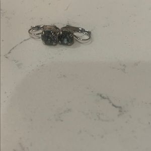 Light blue small Sabika drop earrings